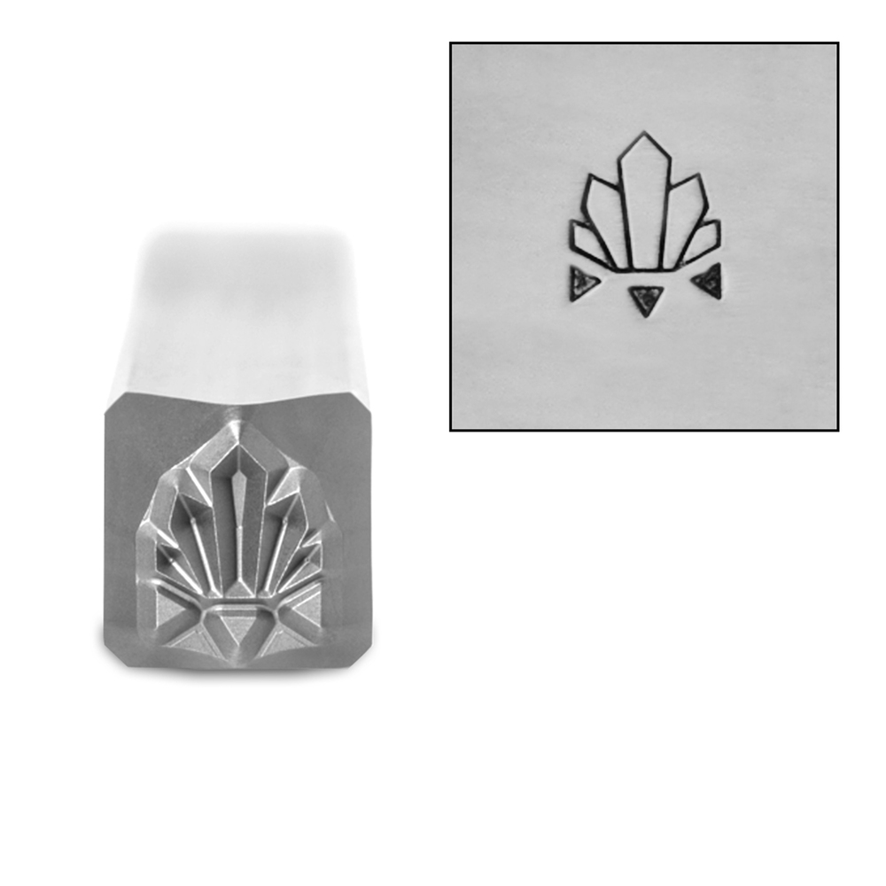 Metal Stamping Tools Art Deco Pattern 3 Metal Design Stamp, 6mm, by Stamp Yours